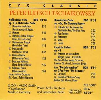 6CD Pyotr Ilyich Tchaikovsky: Peter Iljitsch Tschaikowsky 1840-1893