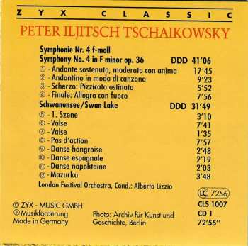 6CD Pyotr Ilyich Tchaikovsky: Peter Iljitsch Tschaikowsky 1840-1893