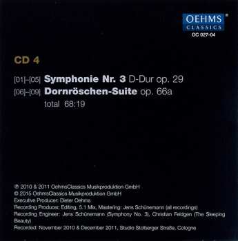 8CD/Set di cofanetti Pyotr Ilyich Tchaikovsky: Sämtliche Symphonien