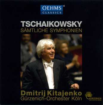 8CD/Set di cofanetti Pyotr Ilyich Tchaikovsky: Sämtliche Symphonien