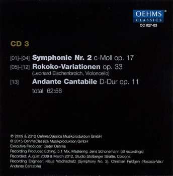 8CD/Set di cofanetti Pyotr Ilyich Tchaikovsky: Sämtliche Symphonien