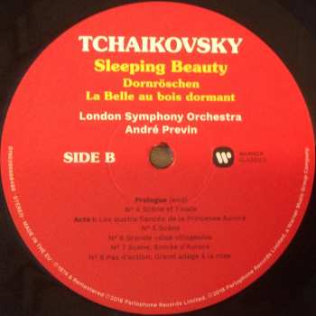 3LP/Set di cofanetti Pyotr Ilyich Tchaikovsky: Sleeping Beauty (Complete Ballet)