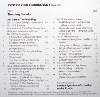 7CD/Set di cofanetti Pyotr Ilyich Tchaikovsky: Swan Lake / The Sleeping Beauty / The Nutcracker