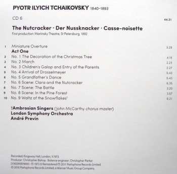 7CD/Set di cofanetti Pyotr Ilyich Tchaikovsky: Swan Lake / The Sleeping Beauty / The Nutcracker