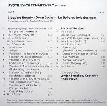 7CD/Set di cofanetti Pyotr Ilyich Tchaikovsky: Swan Lake / The Sleeping Beauty / The Nutcracker