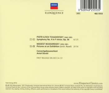 CD Pyotr Ilyich Tchaikovsky: Symphony No. 4 / Pictures At An Exhibition