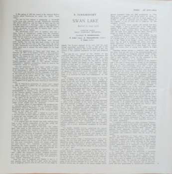3LP/Set di cofanetti Pyotr Ilyich Tchaikovsky: Лебединое Озеро, Балет = Swan Lake, Ballet