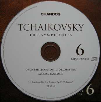 6CD/Set di cofanetti Pyotr Ilyich Tchaikovsky: The Symphonies