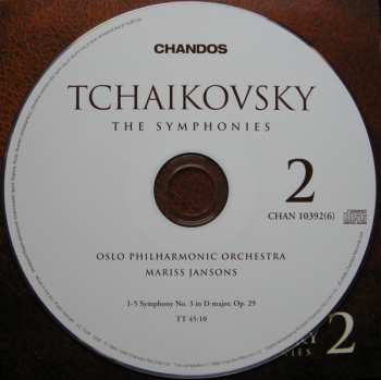 6CD/Set di cofanetti Pyotr Ilyich Tchaikovsky: The Symphonies