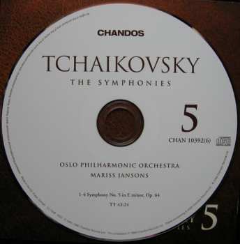 6CD/Set di cofanetti Pyotr Ilyich Tchaikovsky: The Symphonies
