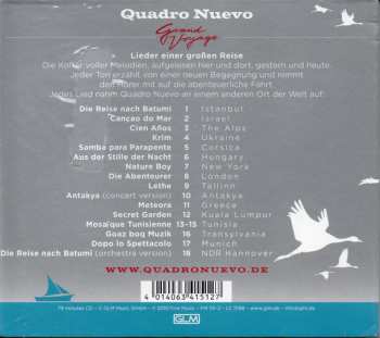 CD Quadro Nuevo: Grand Voyage