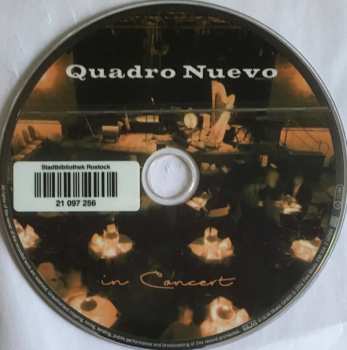 CD Quadro Nuevo: In Concert DIGI