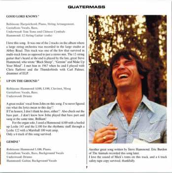 CD/DVD Quatermass: Quatermass DLX