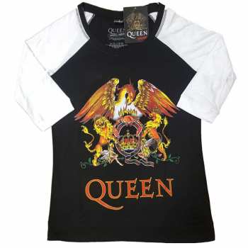 Merce Queen: Dámské Tričko Classic Crest  XS