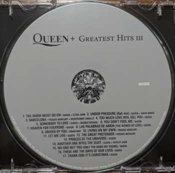 3CD Queen: Greatest Hits I II & III (The Platinum Collection)