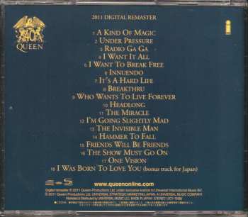 3CD/Set di cofanetti Queen: Greatest Hits I II & III (The Platinum Collection) LTD