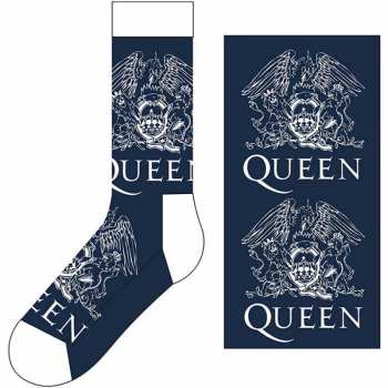 Merch Queen: Calzini alla caviglia White Crests 