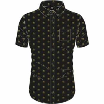 Merch Queen: Camicie casual Crest Pattern 