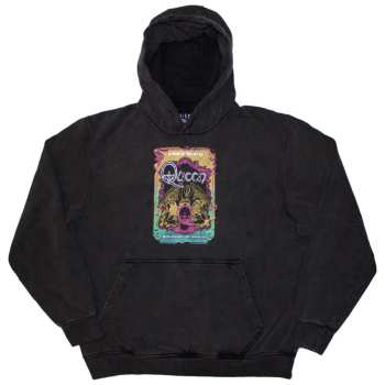 Merce Queen: Queen Unisex Pullover Hoodie: A Night At The Opera Tour '76 (wash Collection) (small) S
