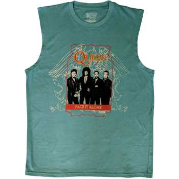 Merch Queen: Tank Maglietta Face It Alone