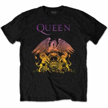 Merch Queen: Maglietta Gradient Crest 