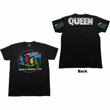 Merce Queen: Queen Unisex T-shirt: Hot Space Tour '82 (back Print) (small) S