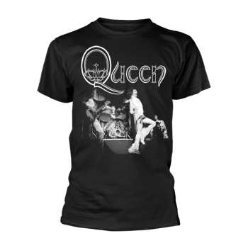 Merch Queen: Maglietta Live B&w
