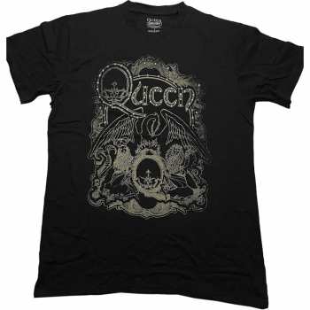 Merch Queen: Maglietta Ornate Crest
