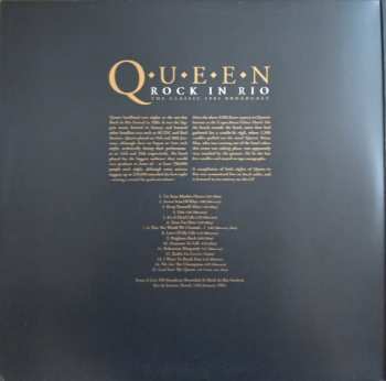 2LP Queen: Rock In Rio The Classic 1985 Broadcast CLR