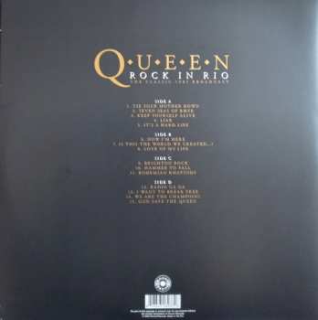 2LP Queen: Rock In Rio The Classic 1985 Broadcast CLR