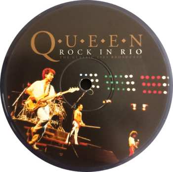 2LP Queen: Rock In Rio The Classic 1985 Broadcast CLR