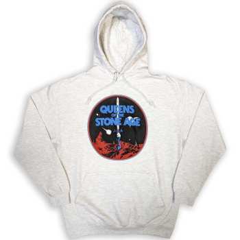 Merch Queens Of The Stone Age: Felpa Branca Sword