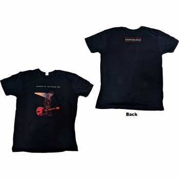 Merce Queens Of The Stone Age: Queens Of The Stone Age Unisex T-shirt: Budapest 2018 (back Print) (small) S