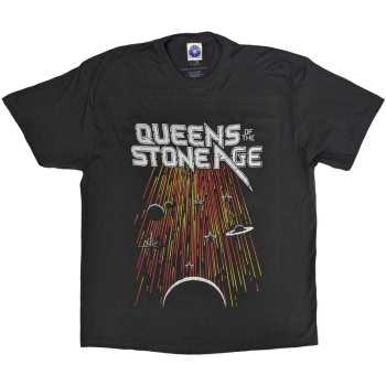 Merce Queens Of The Stone Age: Queens Of The Stone Age Unisex T-shirt: Meteor Shower (small) S