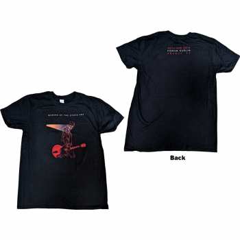Merce Queens Of The Stone Age: Queens Of The Stone Age Unisex T-shirt: Prague 2018 (back Print) (small) S