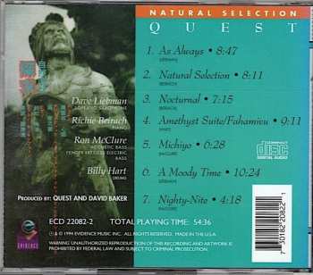 CD Quest: Natural Selection