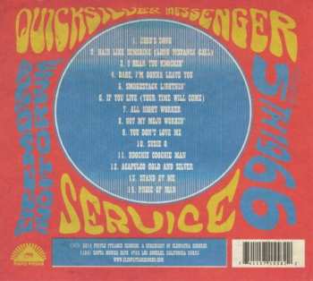CD Quicksilver Messenger Service: Fillmore Auditorium, Nov. 5th, 1966