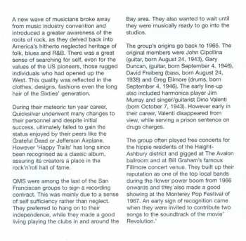 CD Quicksilver Messenger Service: Happy Trails