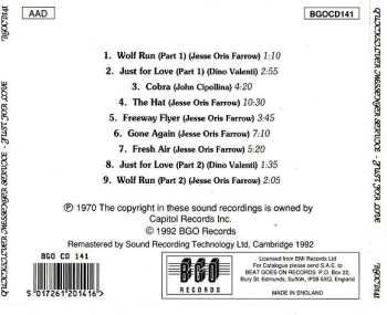 CD Quicksilver Messenger Service: Just For Love