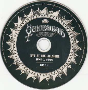 LP Quicksilver Messenger Service: Live At The Fillmore June 7, 1968
