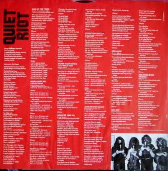 LP Quiet Riot: Condition Critical