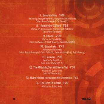 CD Quincy Jones And His Orchestra: Live In Ludwigshafen 1961