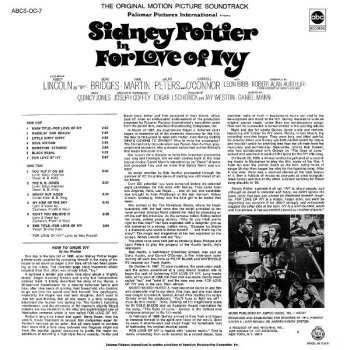 LP Quincy Jones: For Love Of Ivy (The Original Motion Picture Soundtrack)