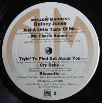 CD Quincy Jones: Mellow Madness