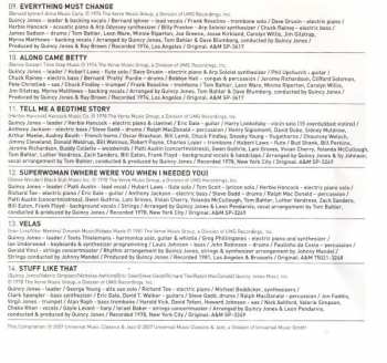 CD Quincy Jones: Summer In The City