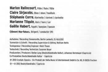 CD Paul Hindemith: German Wind Quintets