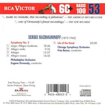 CD Fritz Reiner: Symphony No. 2 / Isle Of The Dead