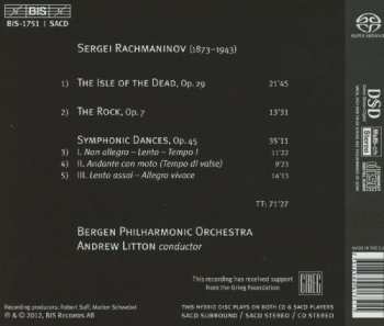 SACD Sergei Vasilyevich Rachmaninoff: The Isle Of The Dead / The Rock / Symphonic Dances