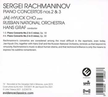 CD Sergei Vasilyevich Rachmaninoff: Piano Concerto No.2 & 3