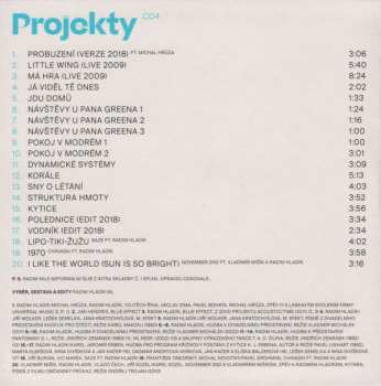 4CD/Set di cofanetti Radim Hladík: Má Hra 1969-2018